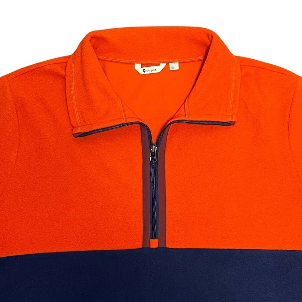 Cotopaxi Amado Fleece 1/2 Zip Pullover Jacket Men's L Canyon Maritime Broncos - Picture 4 of 10